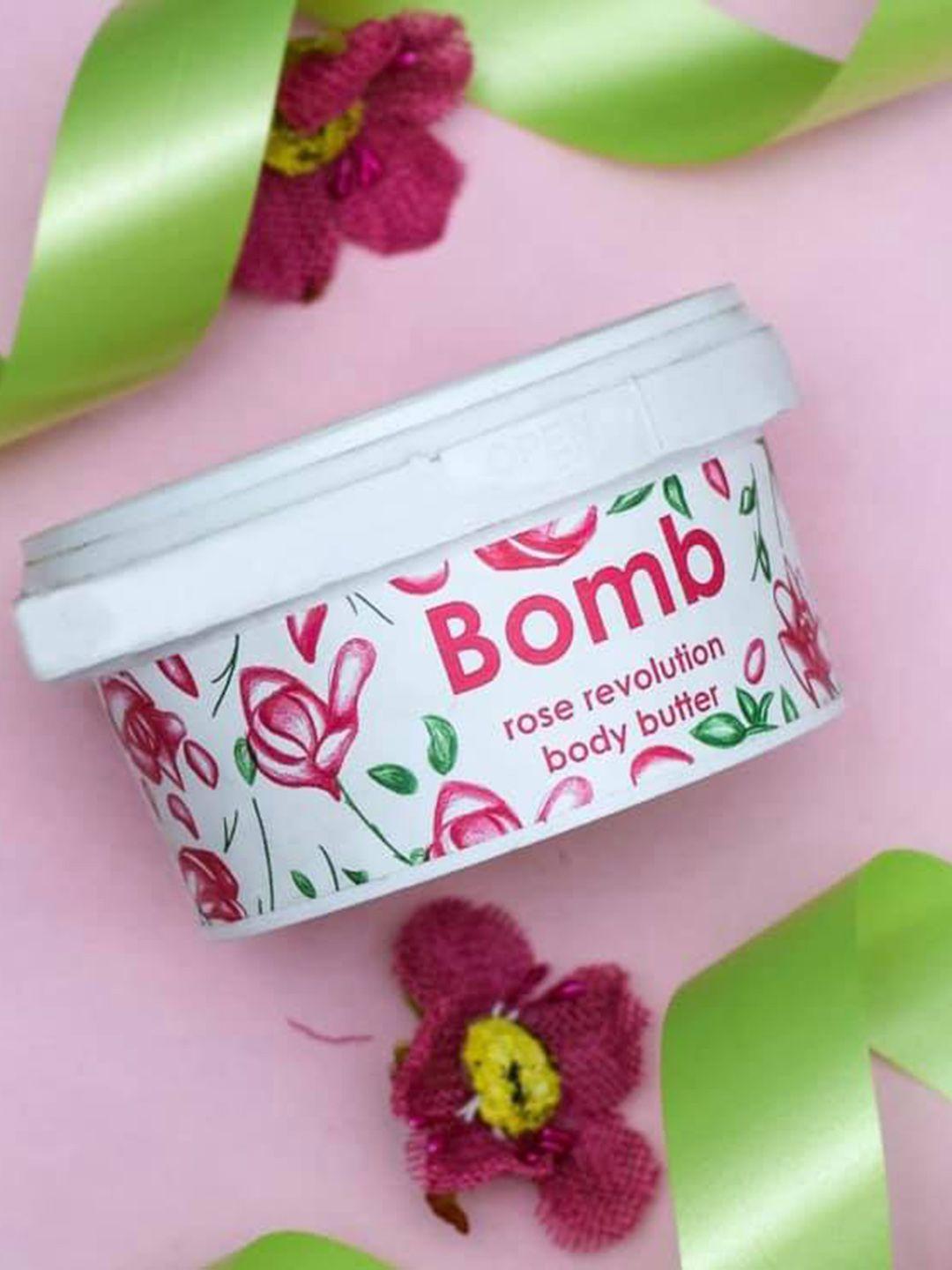 bomb cosmetics rose revolution body butter - 200 ml