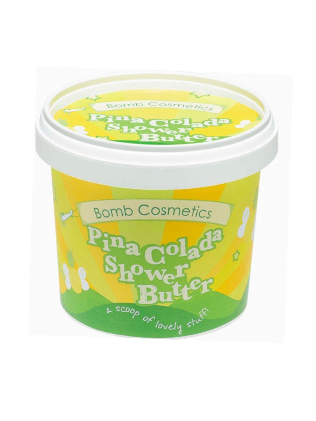 bomb cosmetics pina colada cleansing shower butter - 320 g