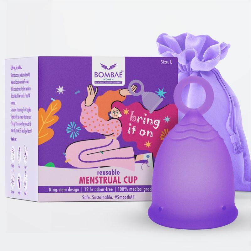 bombae reusable menstrual cup | large size
