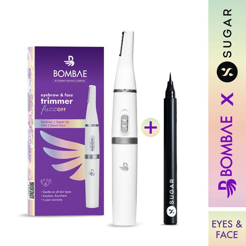 bombae x sugar dream eyes kit - trimmer & eyeliner (black)