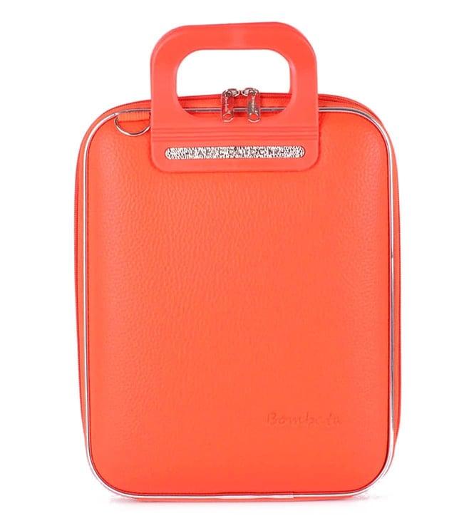 bombata firenze orange 11" laptop briefcase