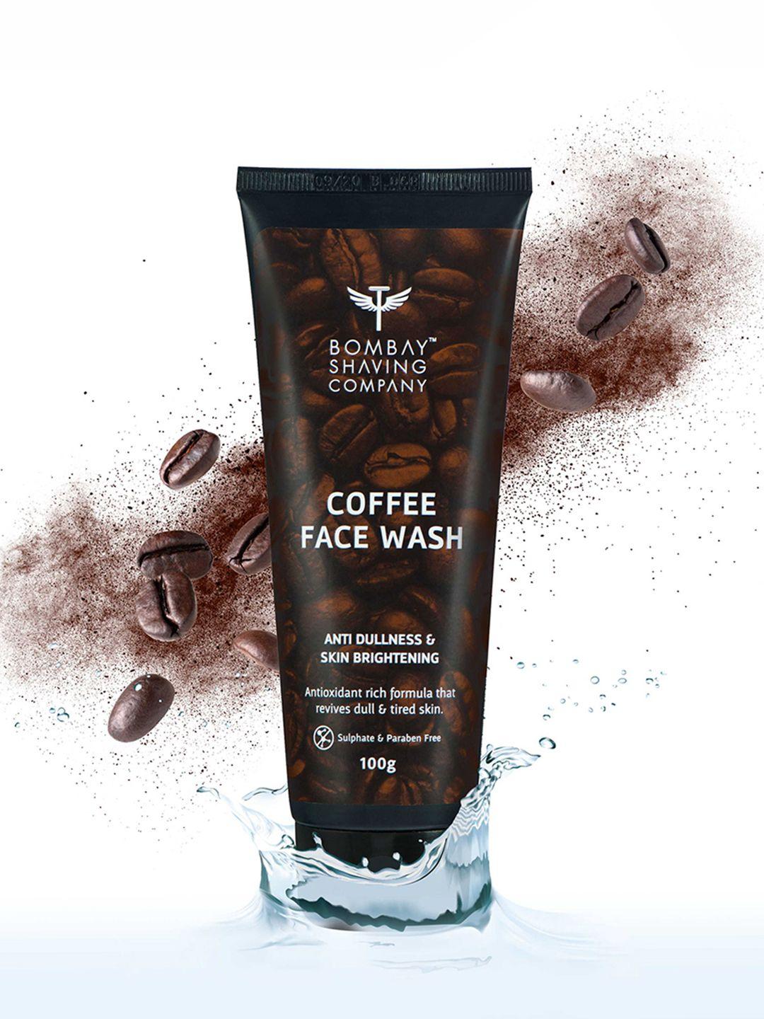 bombay shaving company coffee face wash for deep-cleanses, de-tan & blackhead removal 100g