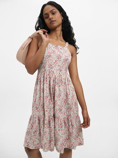 bombay paisley by westside pink dress