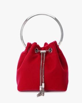 bon bon mini bag with metal top handle