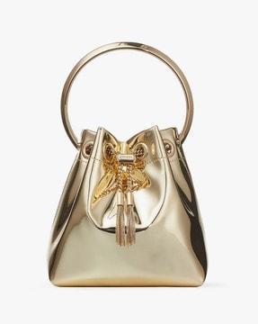 bon bon mini bag with metal top handle