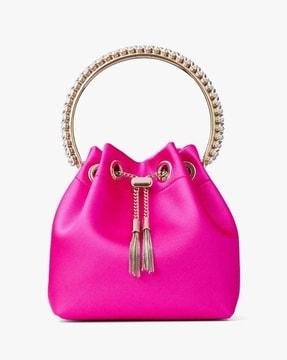 bon bon mini bag with metal top handle