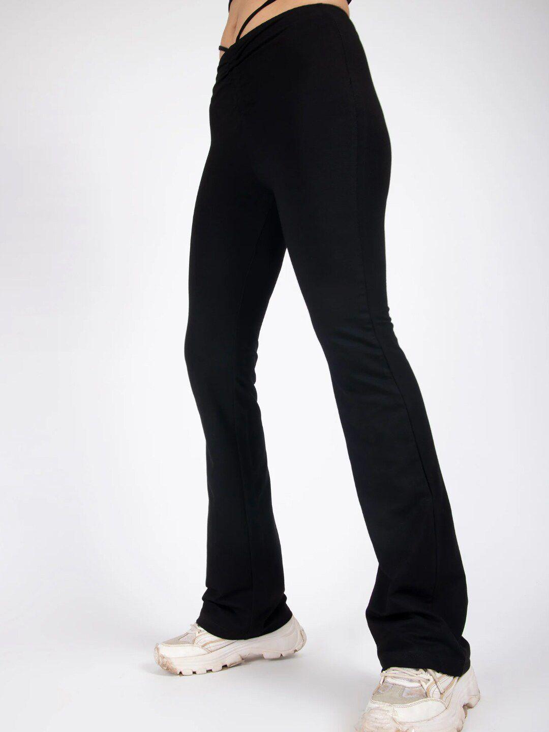 bonkers-corner-women-black-tie-up-track-pants