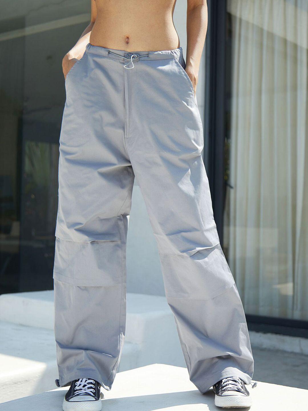 bonkers corner women cotton parachute pants