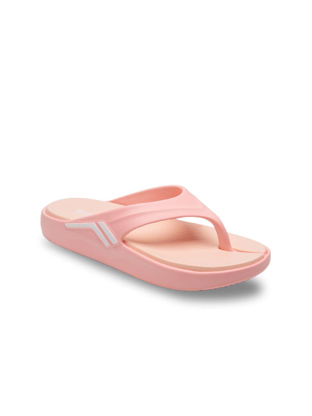 bonkerz women pink croslite thong flip-flops