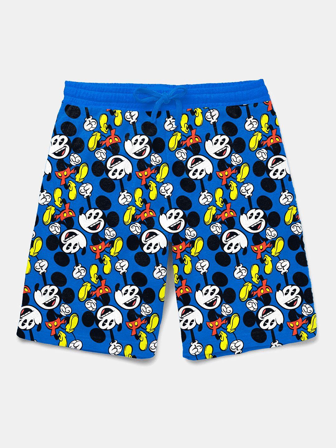 bonkids boys multicoloured printed shorts