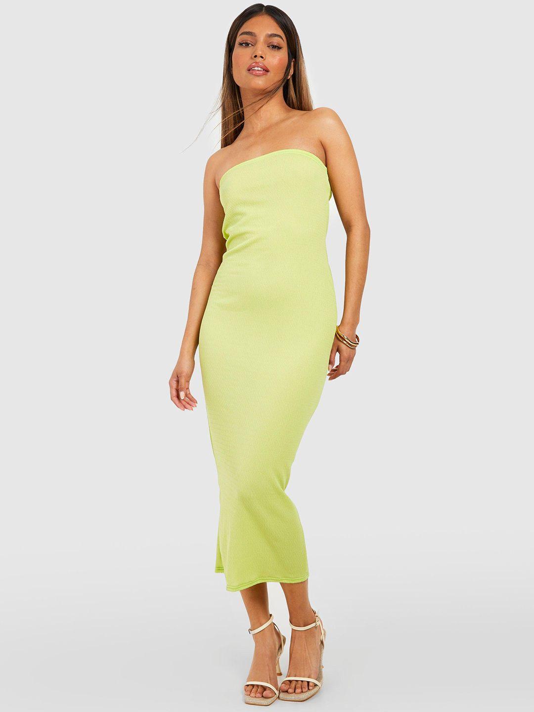 boohoo sheath midi dress