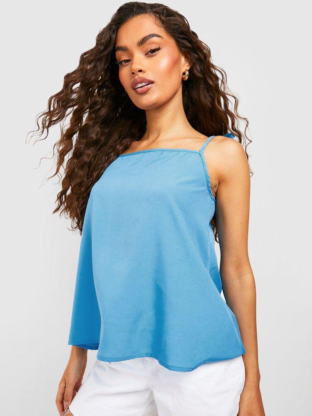 boohoo solid cami top