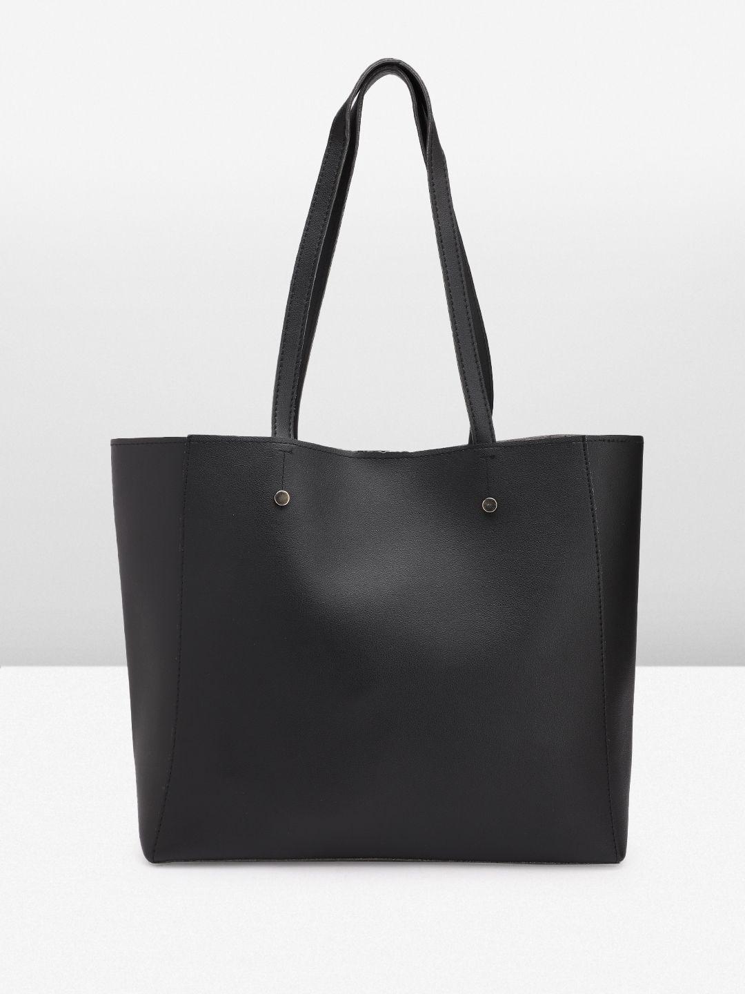 boohoo structured tote bag