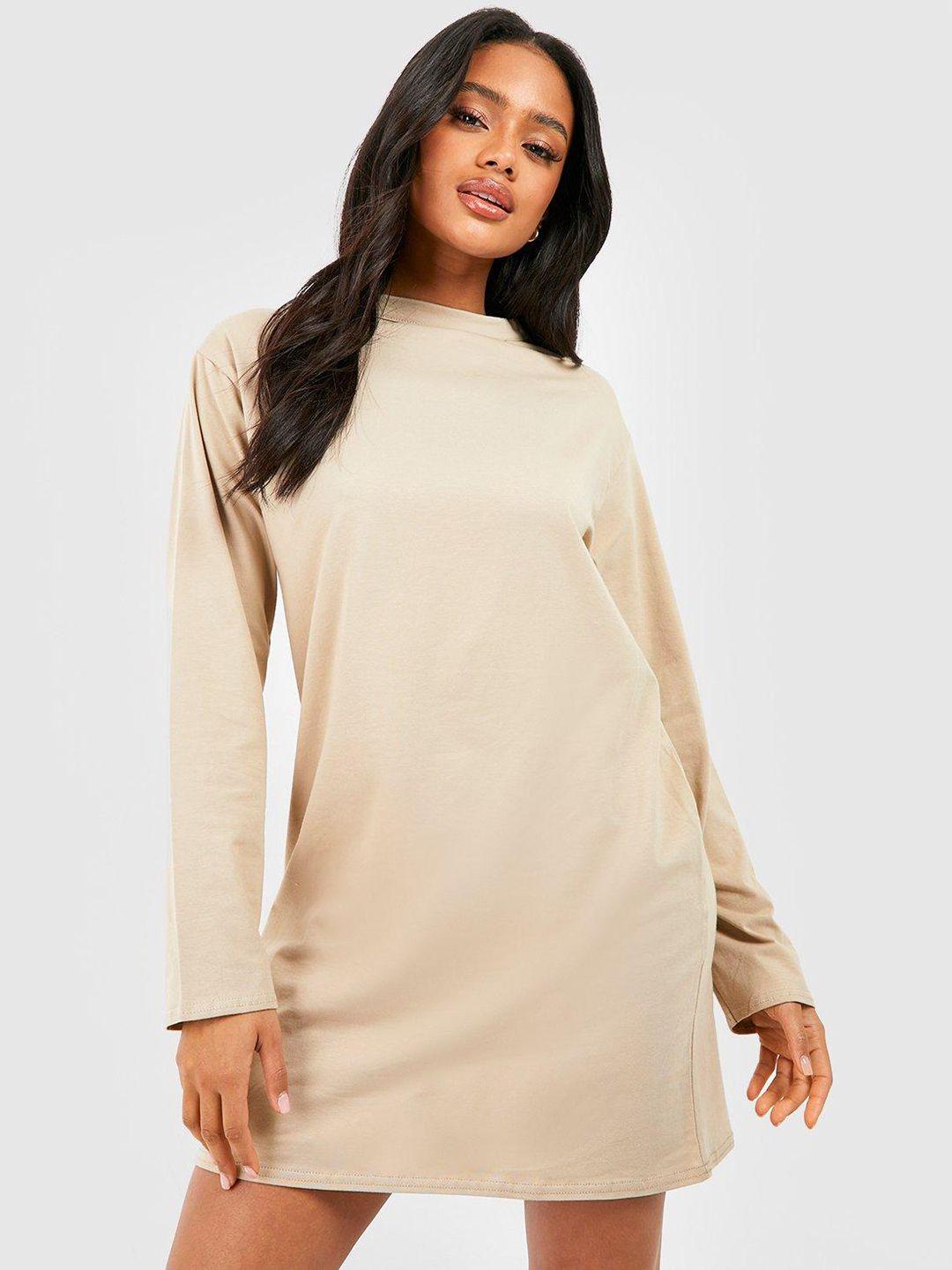 boohoo t-shirt mini dress