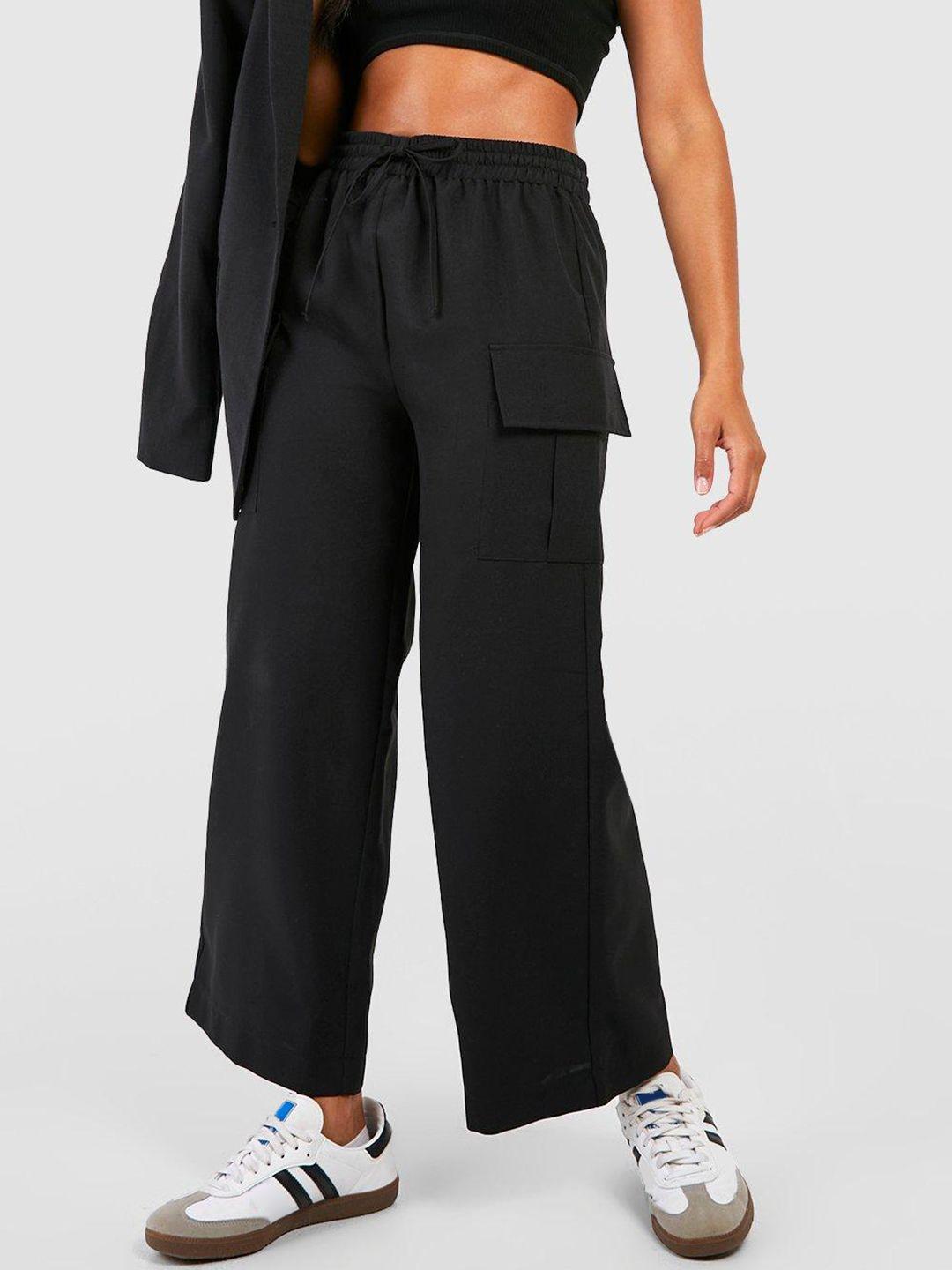 boohoo women cargo style trousers