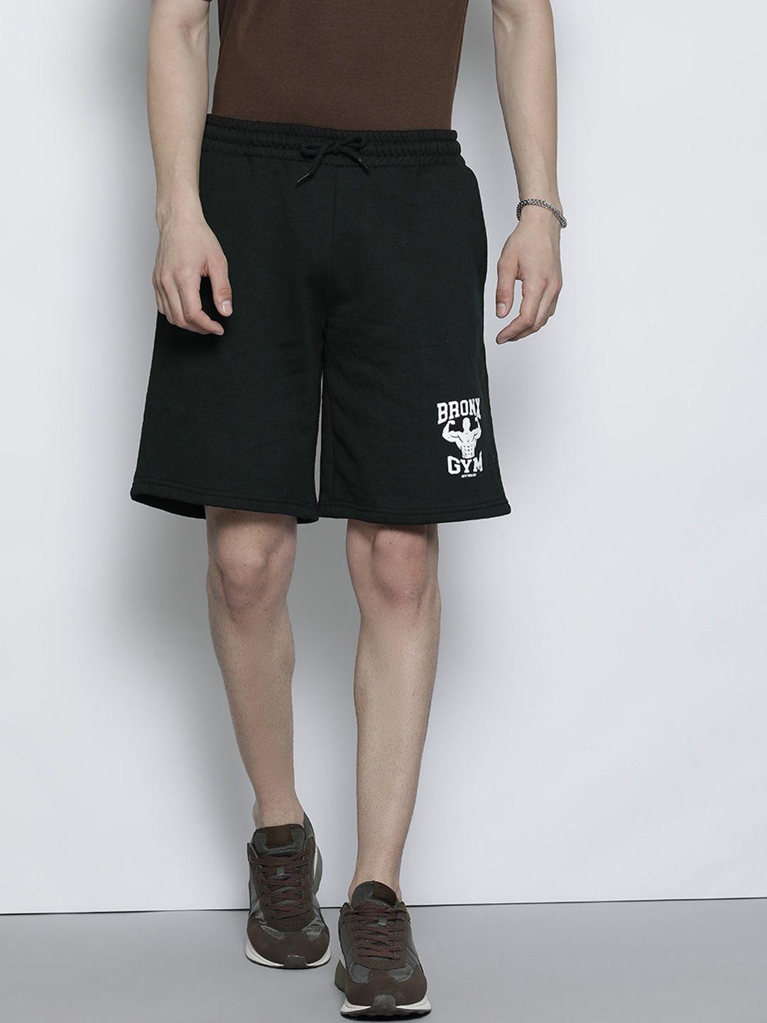 boohooman men oversized gym shorts