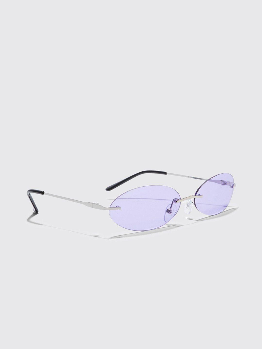 boohooman oval sunglasses