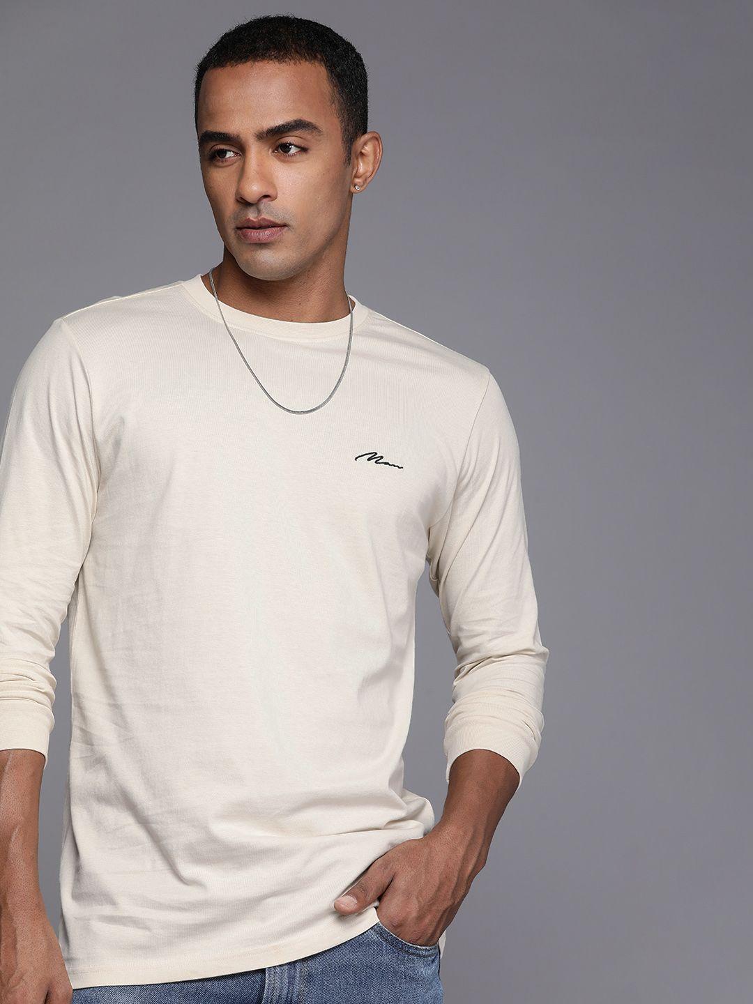 boohooman pure cotton oversized t-shirt