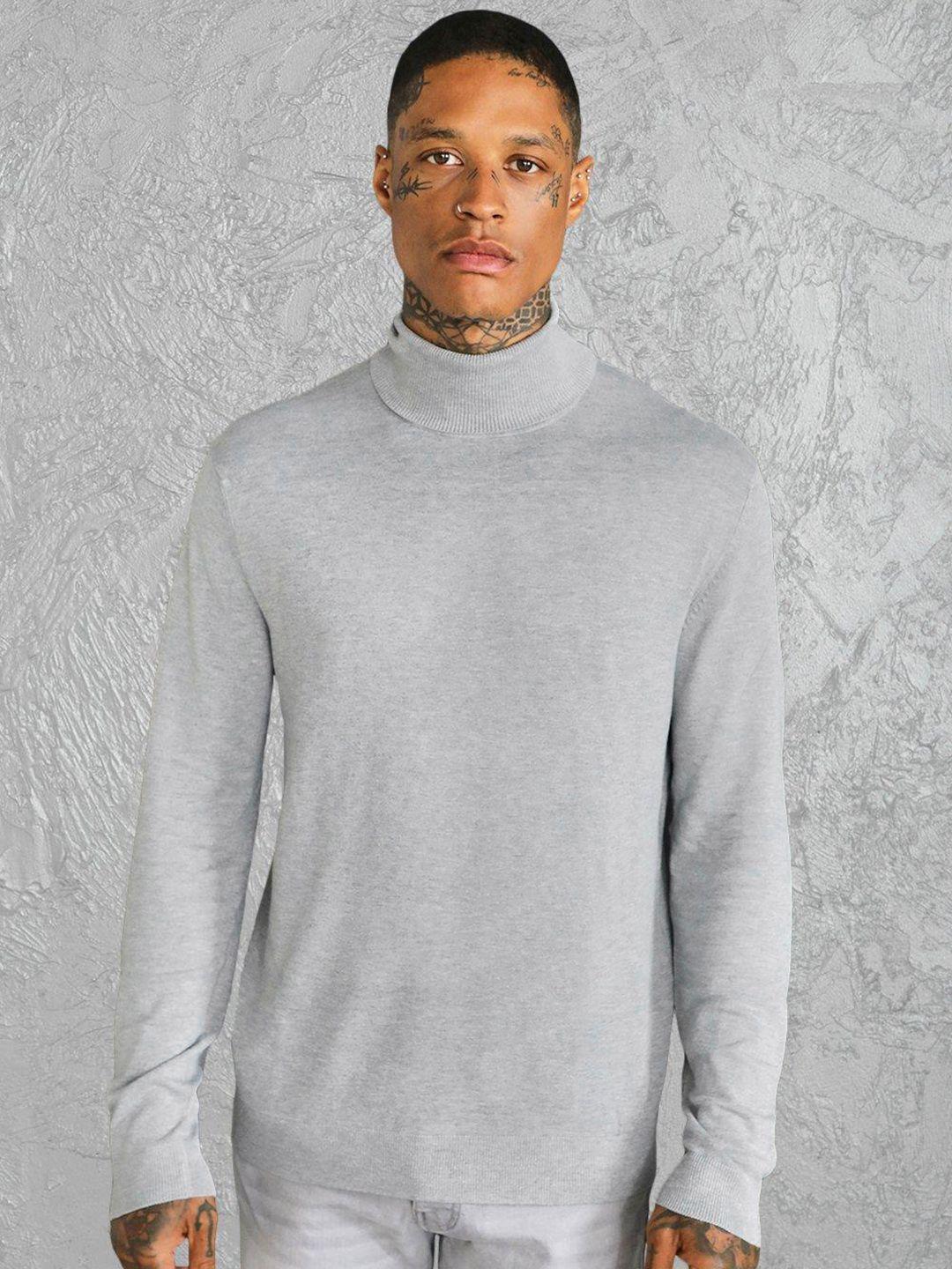 boohooman roll neck jumper