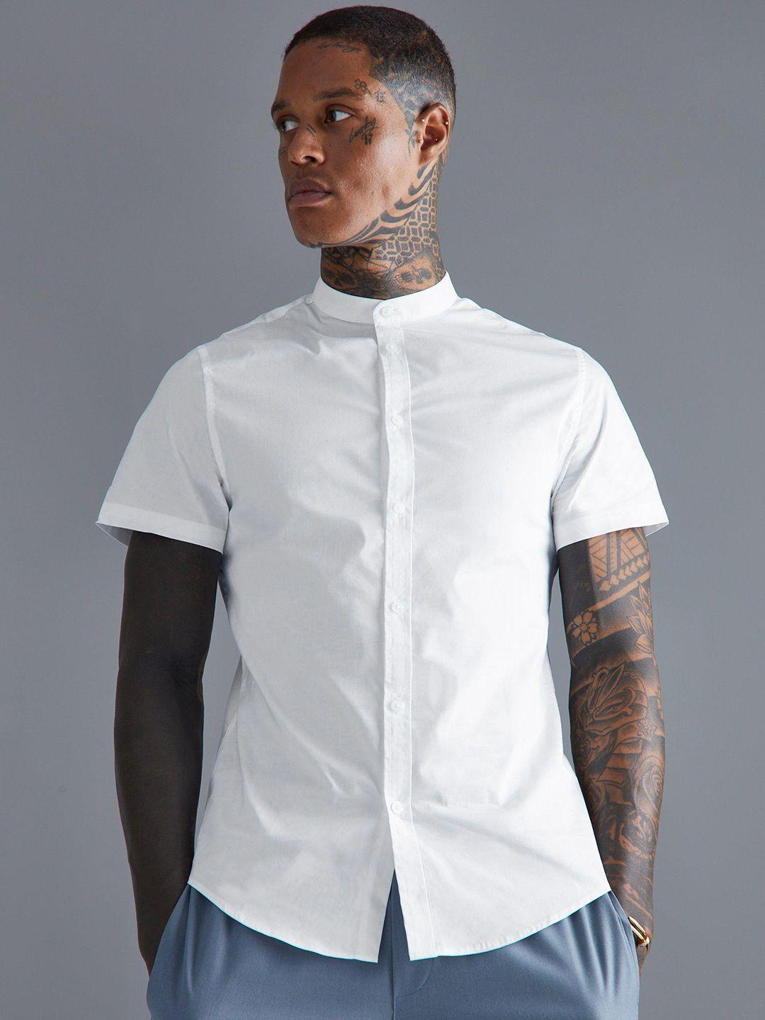 boohooman slim fit casual shirt