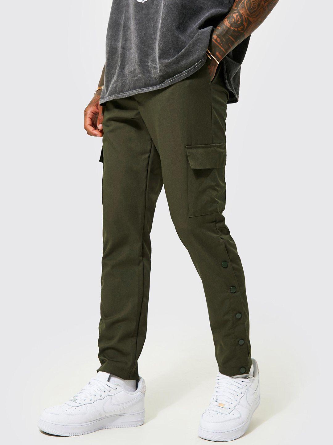 boohooman smart skinny fit cargos