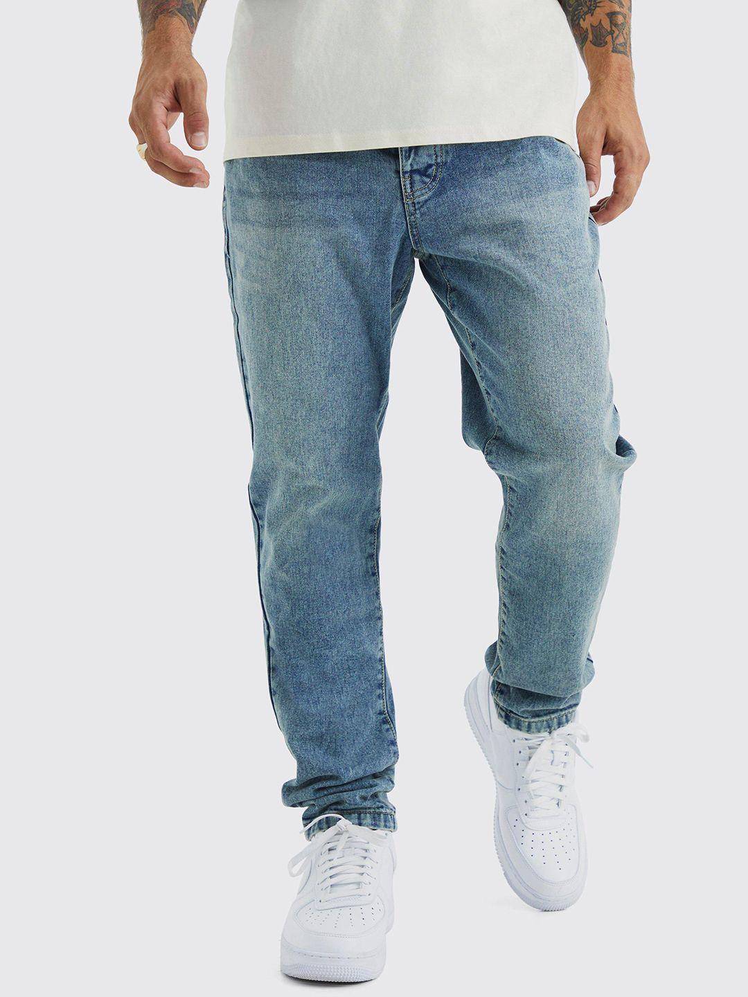 boohooman tapered fit jeans