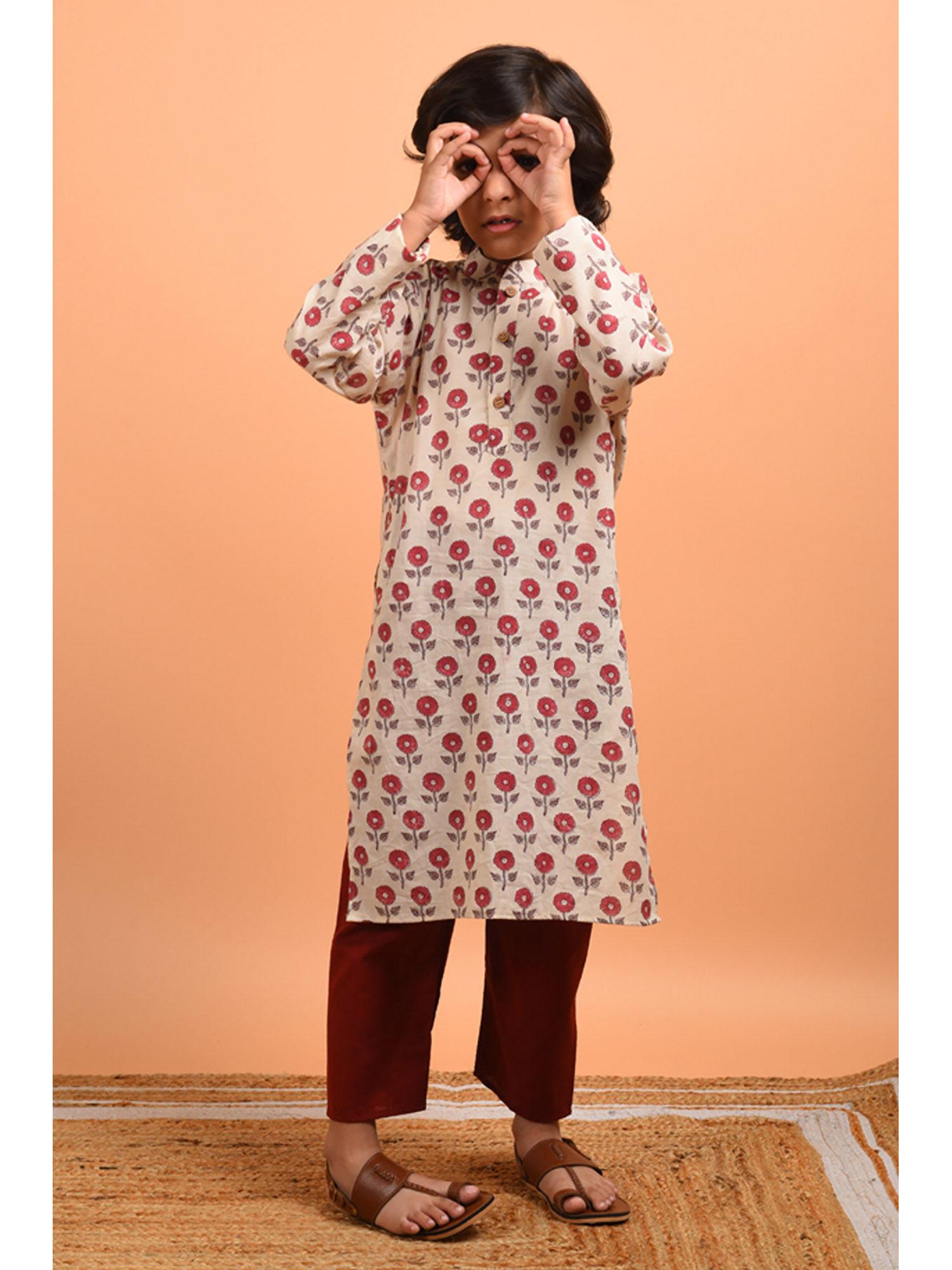 boota kurta (set of 2)