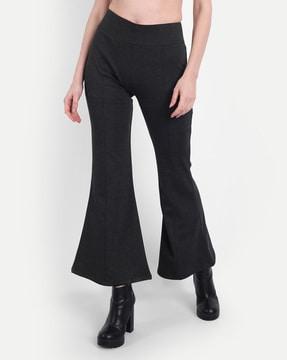 bootcut jeggings with elasticated waist