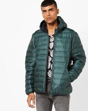 boris slim fit reversible quilted jacket