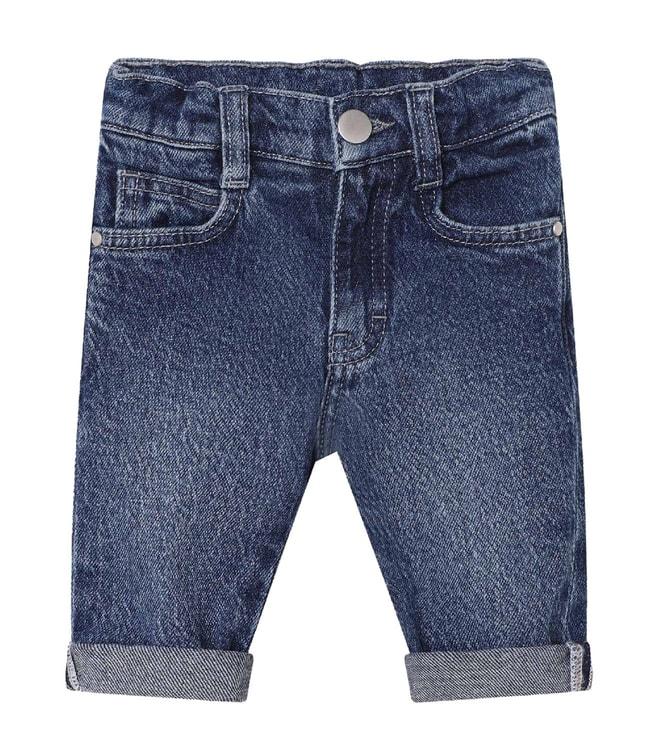 boss kids stone pulverisation regular fit jeans