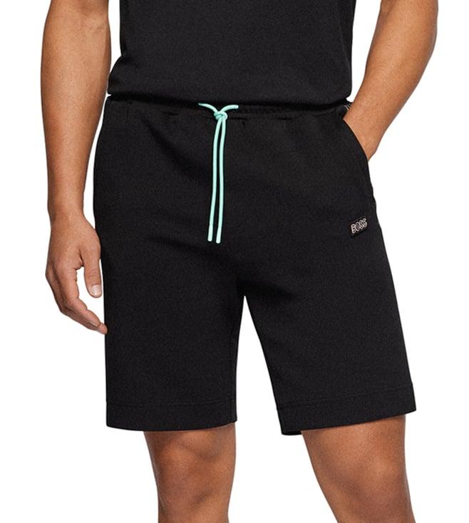 boss black logo regular fit shorts