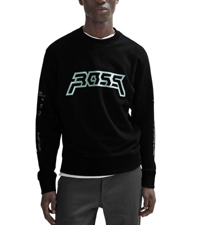 boss black logo regular fit sweatshirt