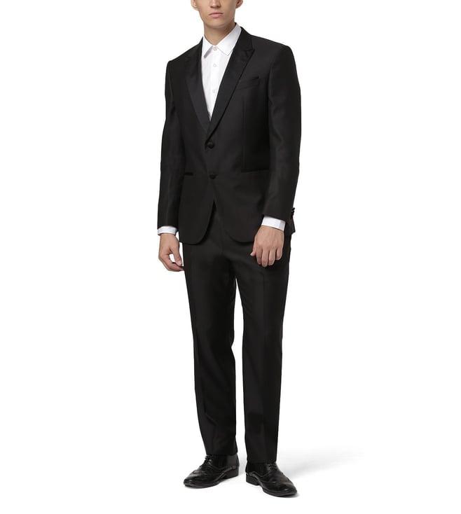 boss black slim fit two piece suit