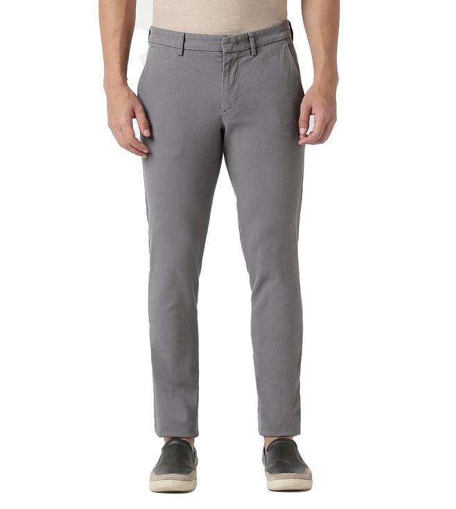 boss dark grey slim fit chinos