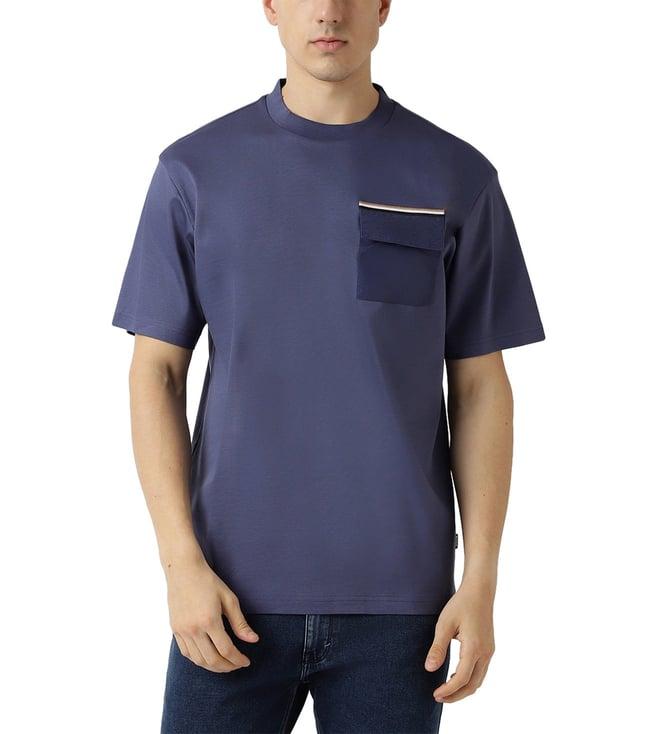 boss navy relaxed fit t-shirt