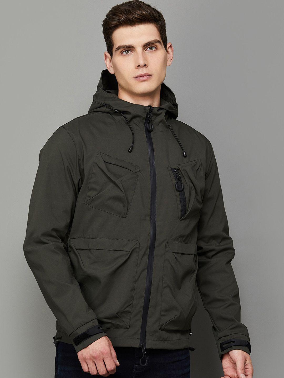 bossini hooded bomber jacket