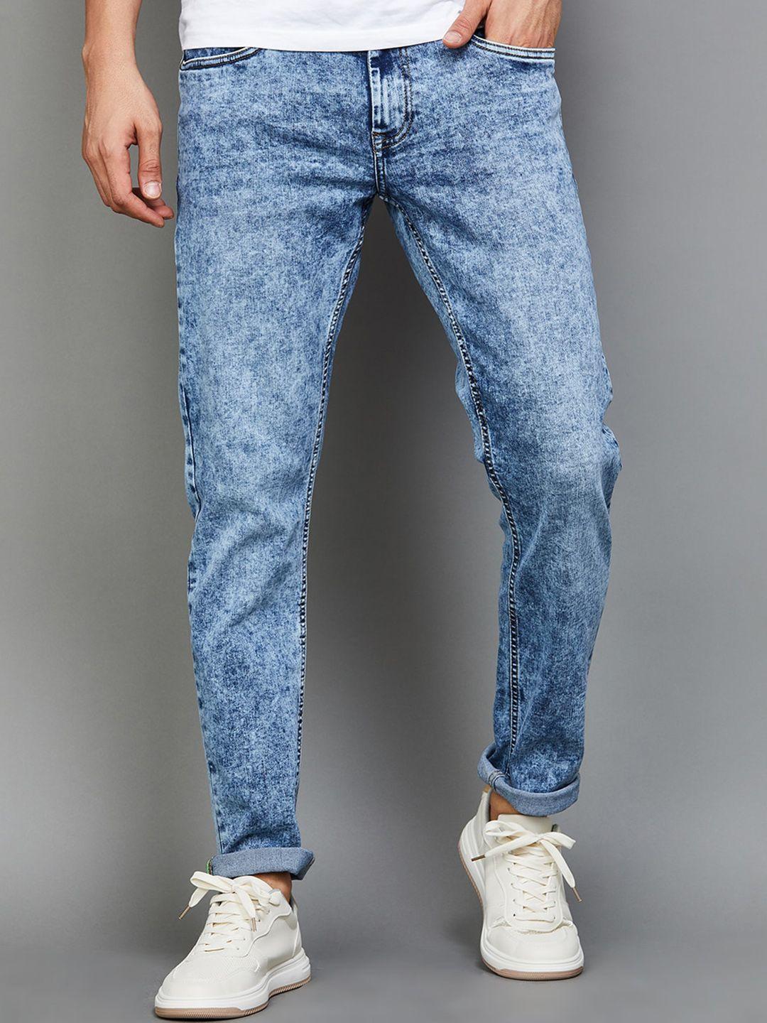 bossini men heavy fade jeans