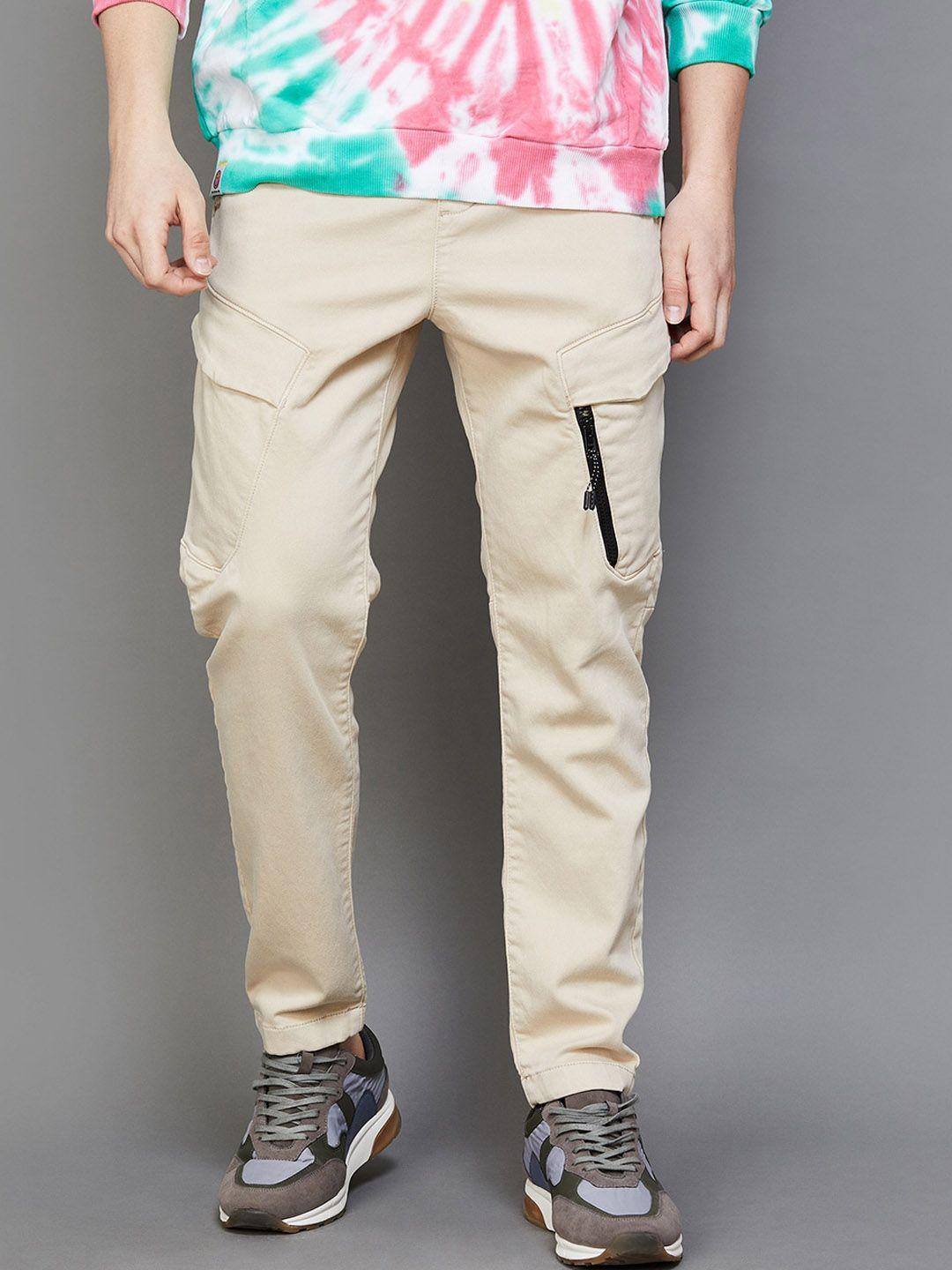 bossini men mid-rise cargos