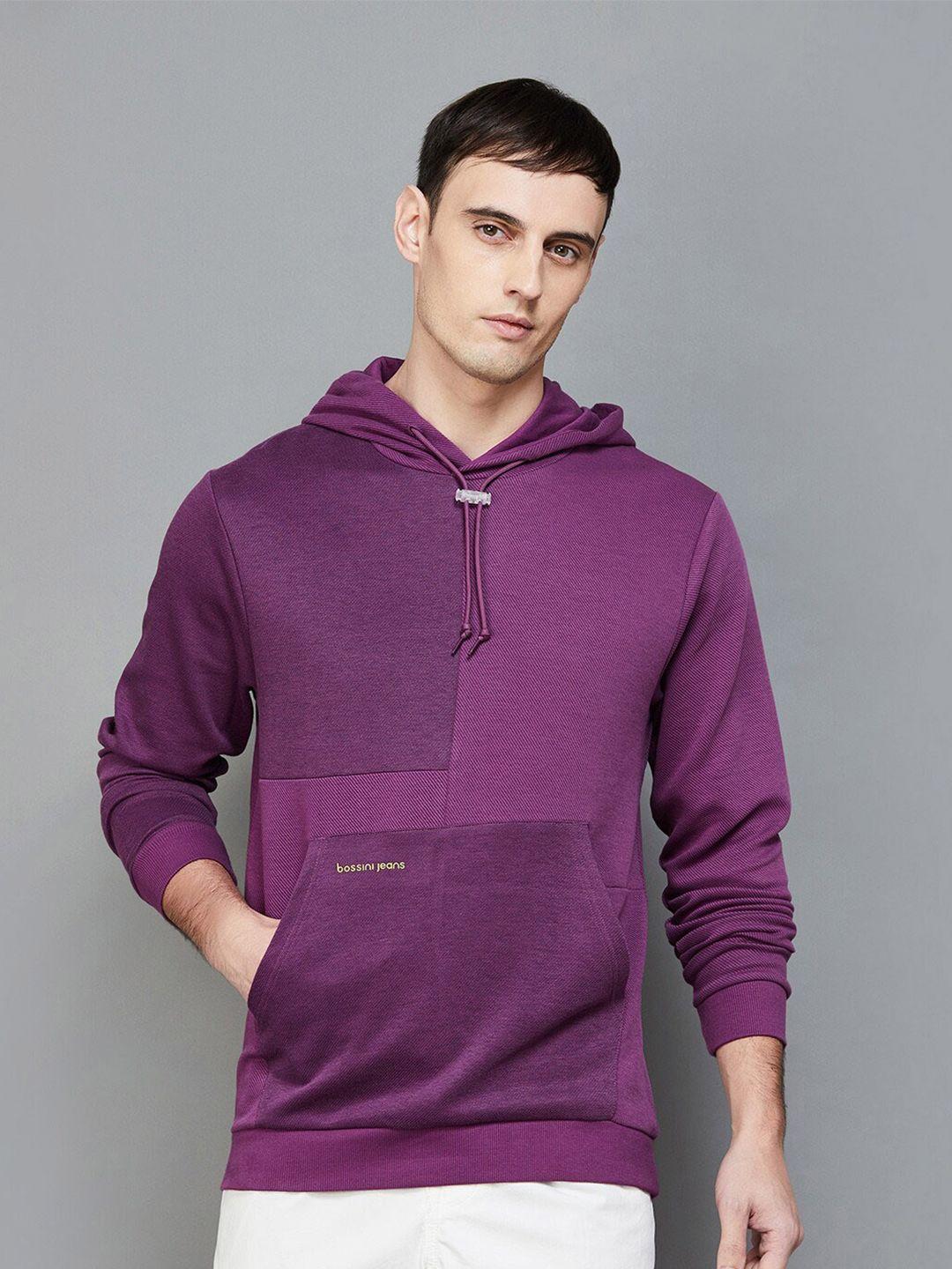 bossini men violet sweatshirt