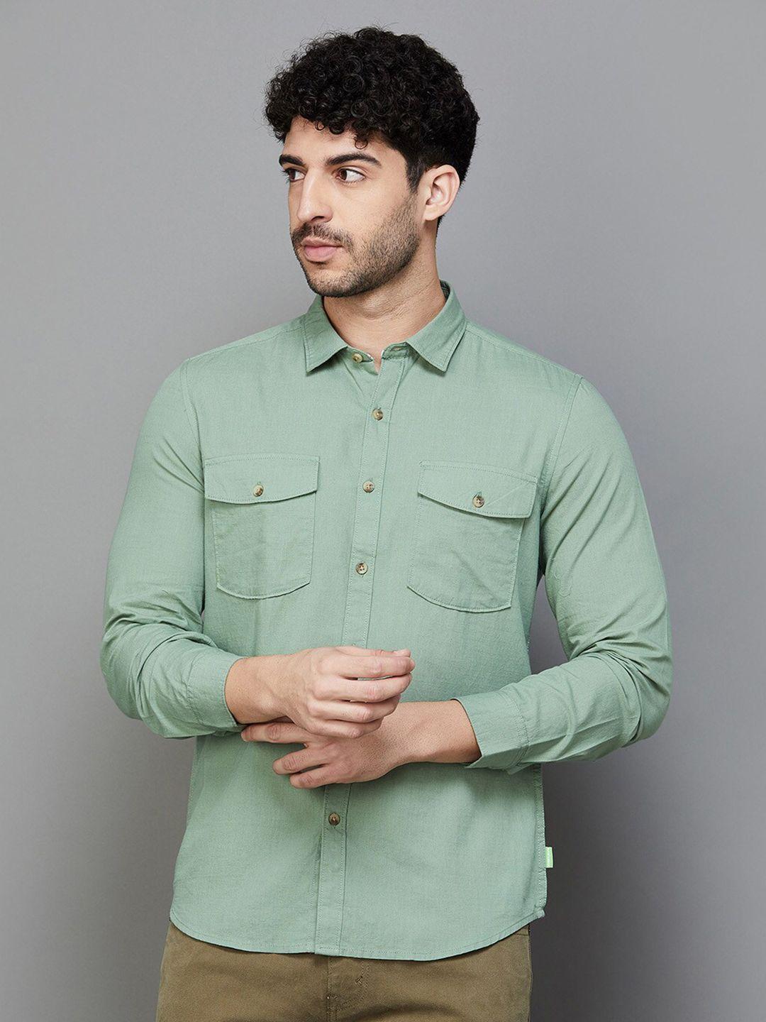 bossini slim fit casual shirt