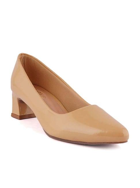 bosslady by scentra women's sand casual pumps