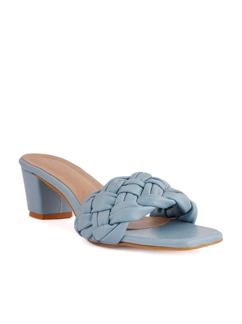 bosslady by scentra women's sky blue casual sandals