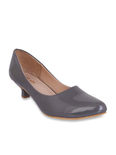 bosslady by scentra women's grey casual pumps