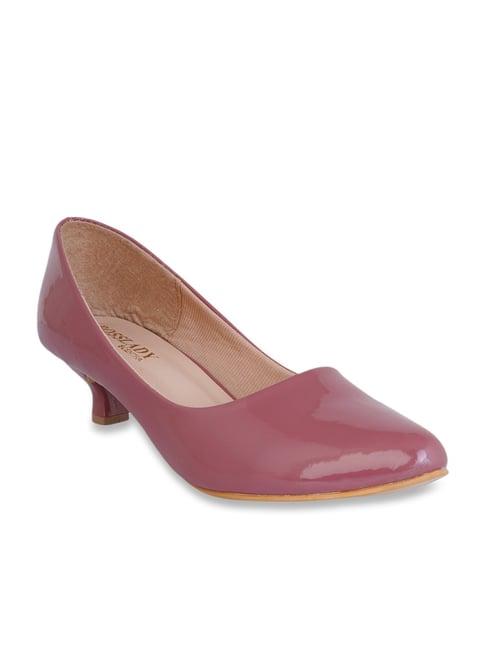 bosslady by scentra women's pink casual pumps