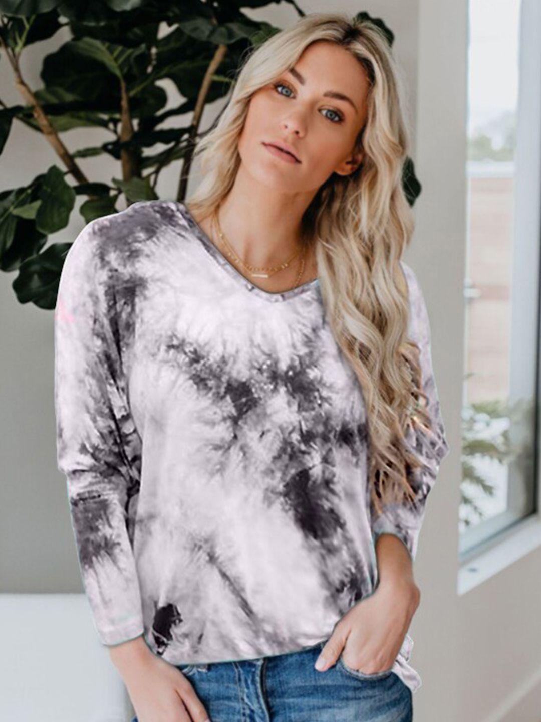 bostreet tie and dye top