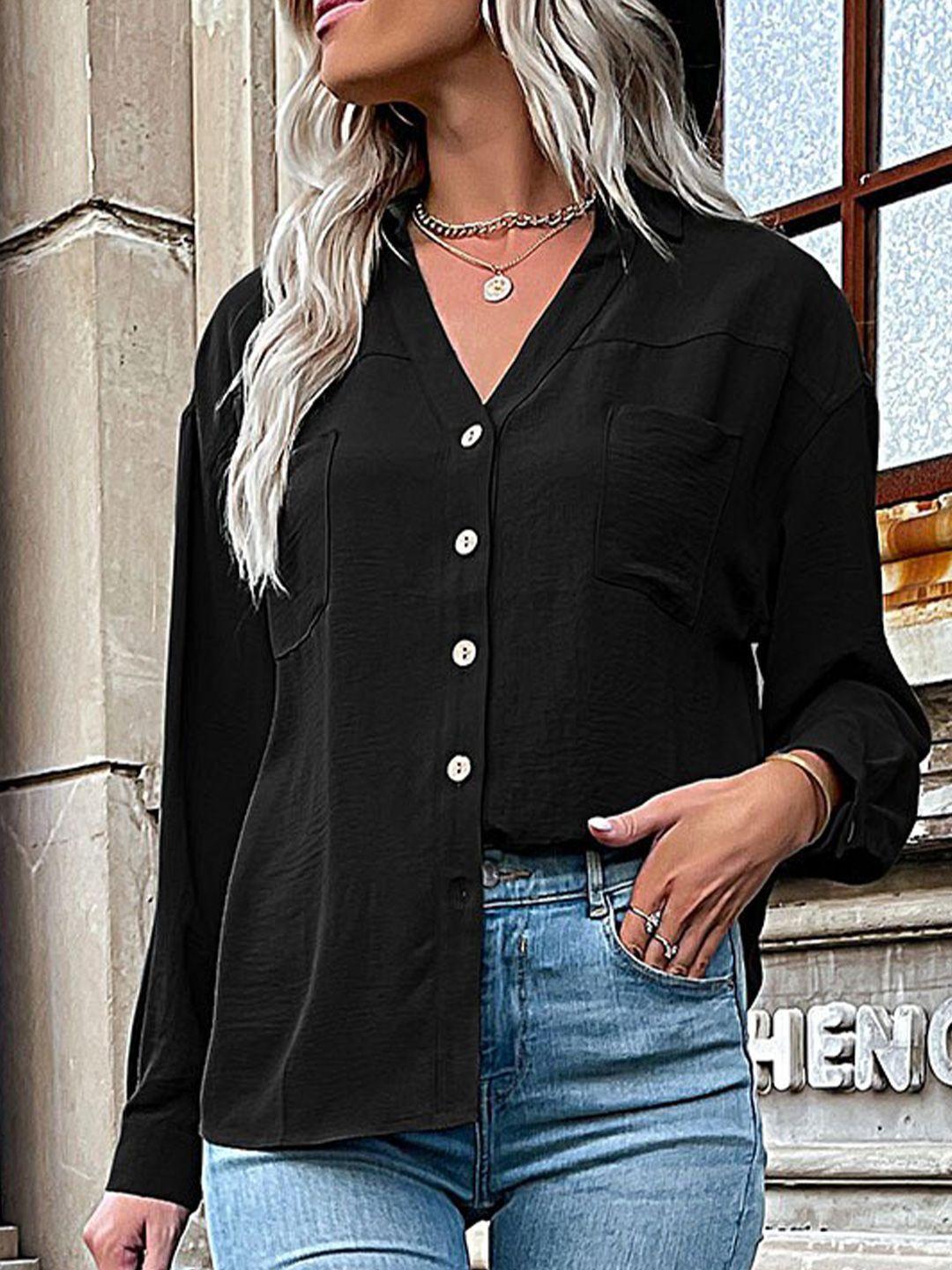 bostreet v-neck shirt style top