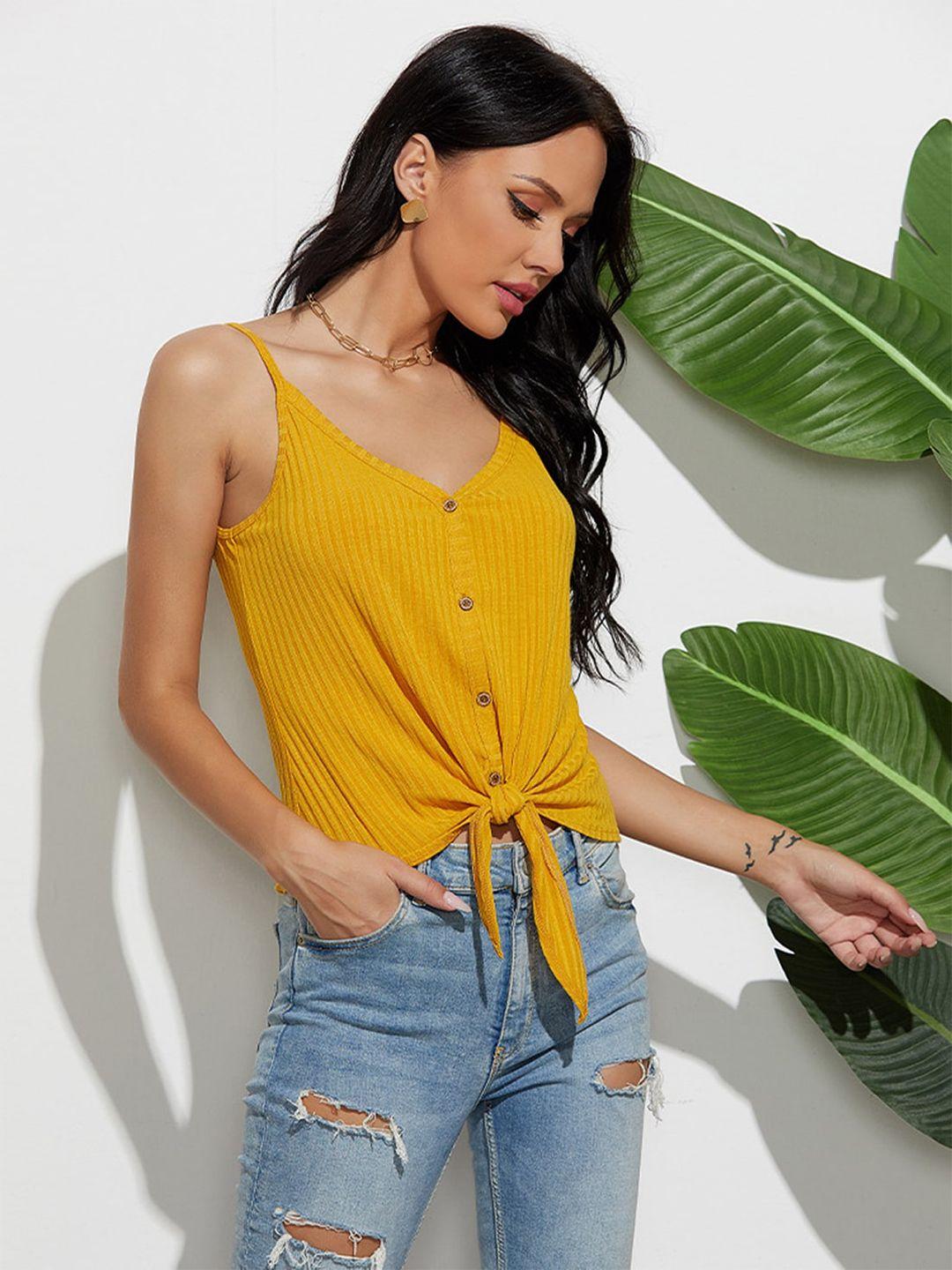 bostreet yellow solid top