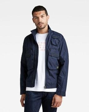 bound pocket track bomber jacket