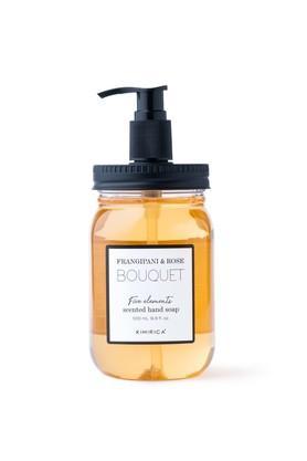 bouquet hand wash with goodness of frangipani and rose