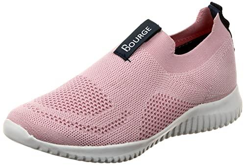 bourge women's micam-102 l.pink running shoes - 6 uk (38 eu) (7 us) (micam-102-06)